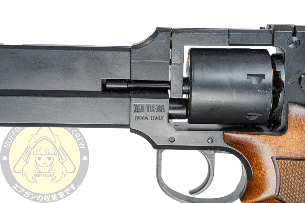 (USED) Marushin : Ma-Te-Ba Gas revolver 4 นิ้ว BK 2
