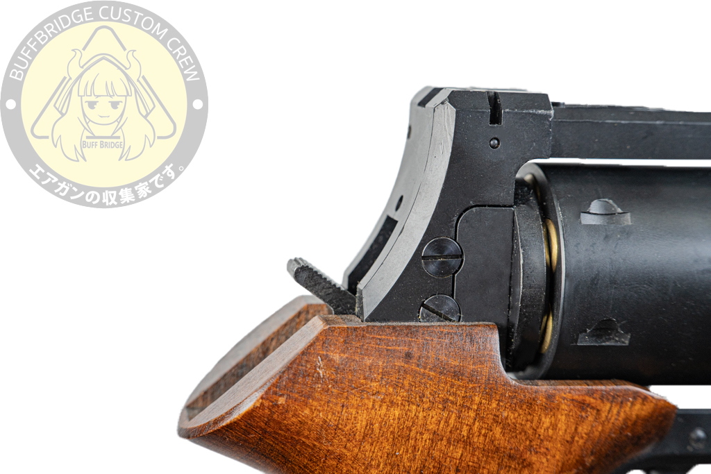 (USED) Marushin : Ma-Te-Ba Gas revolver 4 นิ้ว BK 8