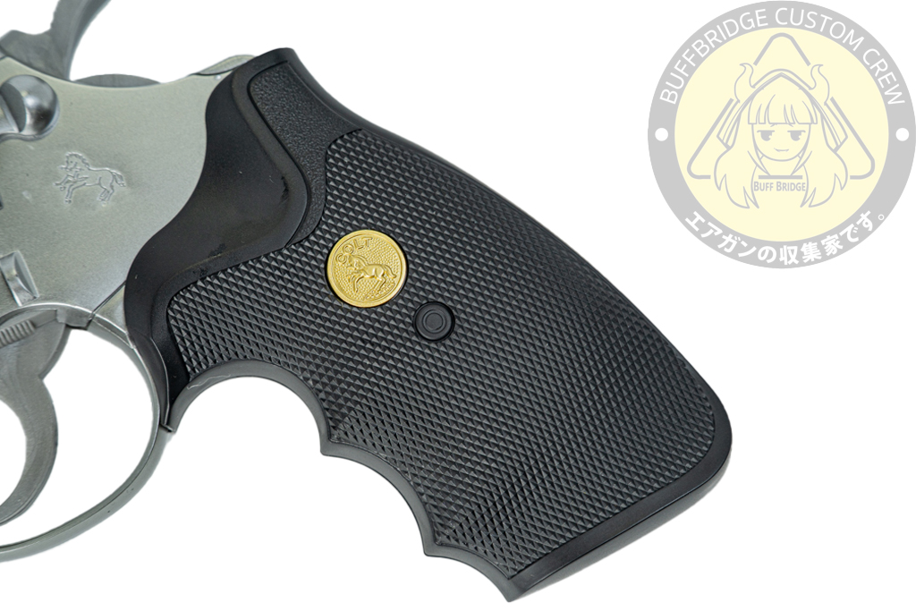 Tokyo Marui : Colt Python .357 Magnum 4-inch Stainless Steel Air Revolver 3
