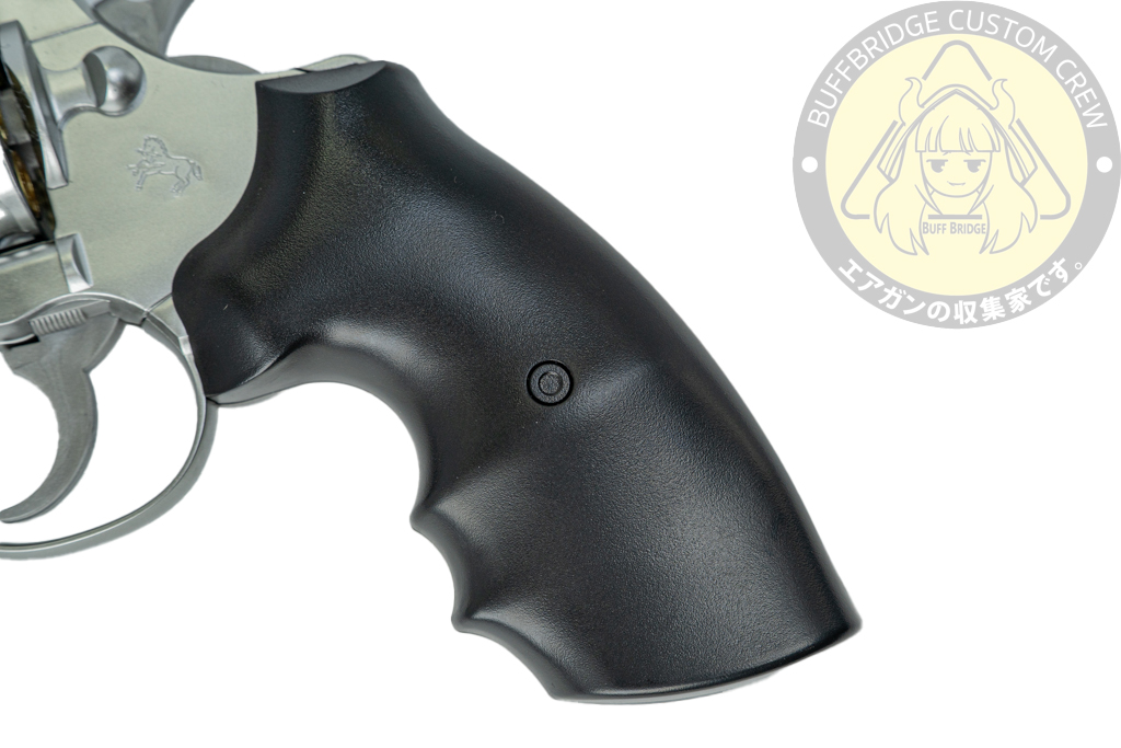 Tokyo Marui : Colt Python .357 Magnum PPC Custom 6-inch Stainless Steel Air Revolver 3