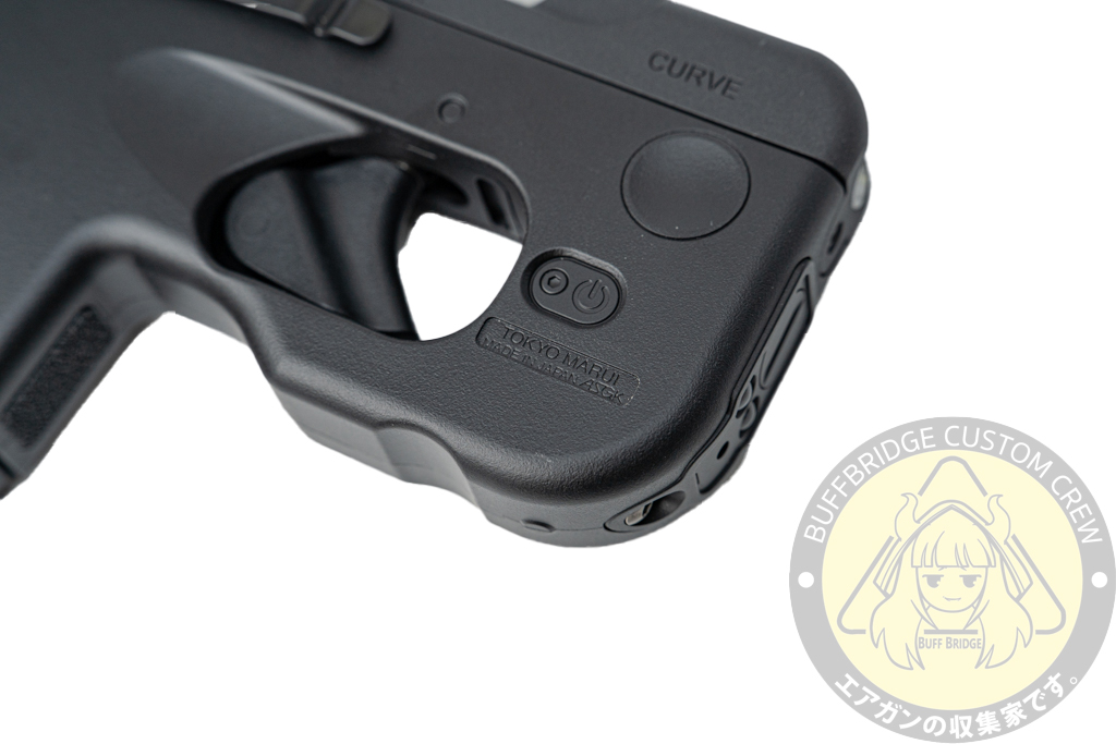 TOKYO MARUI : Curve Fixed Slide Gas Airsoft 9