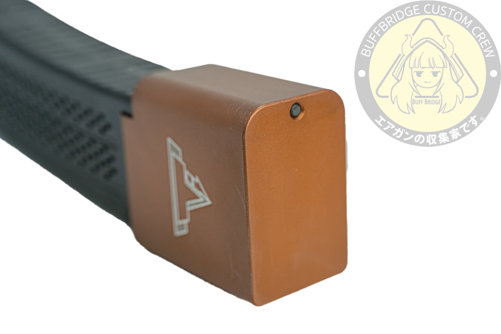 STRATOS X TTI JW3 MPX CNC Extension Base Pad 30rds Gas GBB Magazine (Coyote Bronze) 8