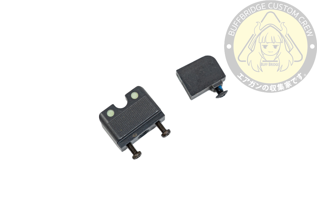 GUARDER : Steel Luminous Height Sight Set for MARUI G17 Gen5 MOS