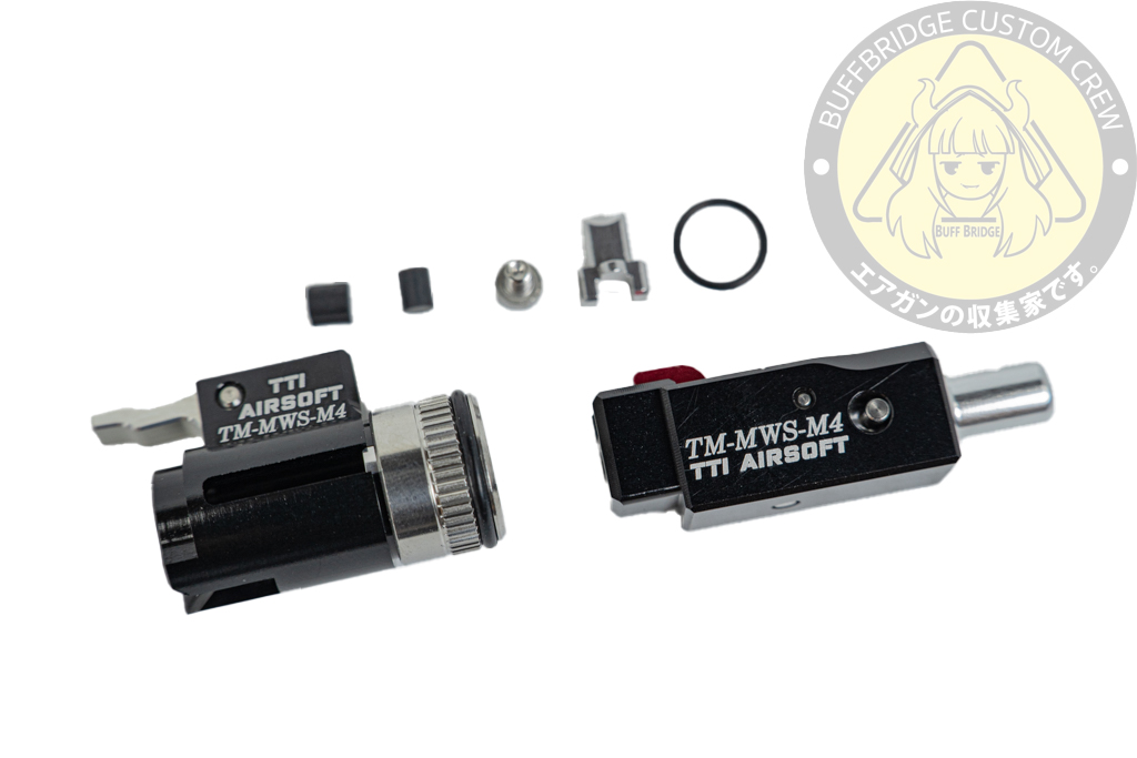 TTI AIRSOFT : Infinity TDC Hop-Up Chamber for MARUI M4 MWS Series Black